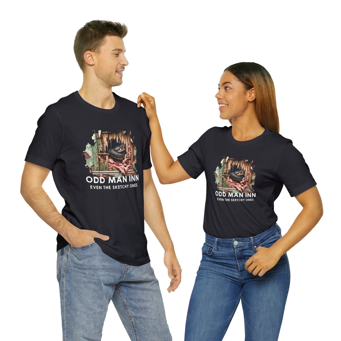 "Even the Sketchy Ones" T-Shirt with Cora the Snake