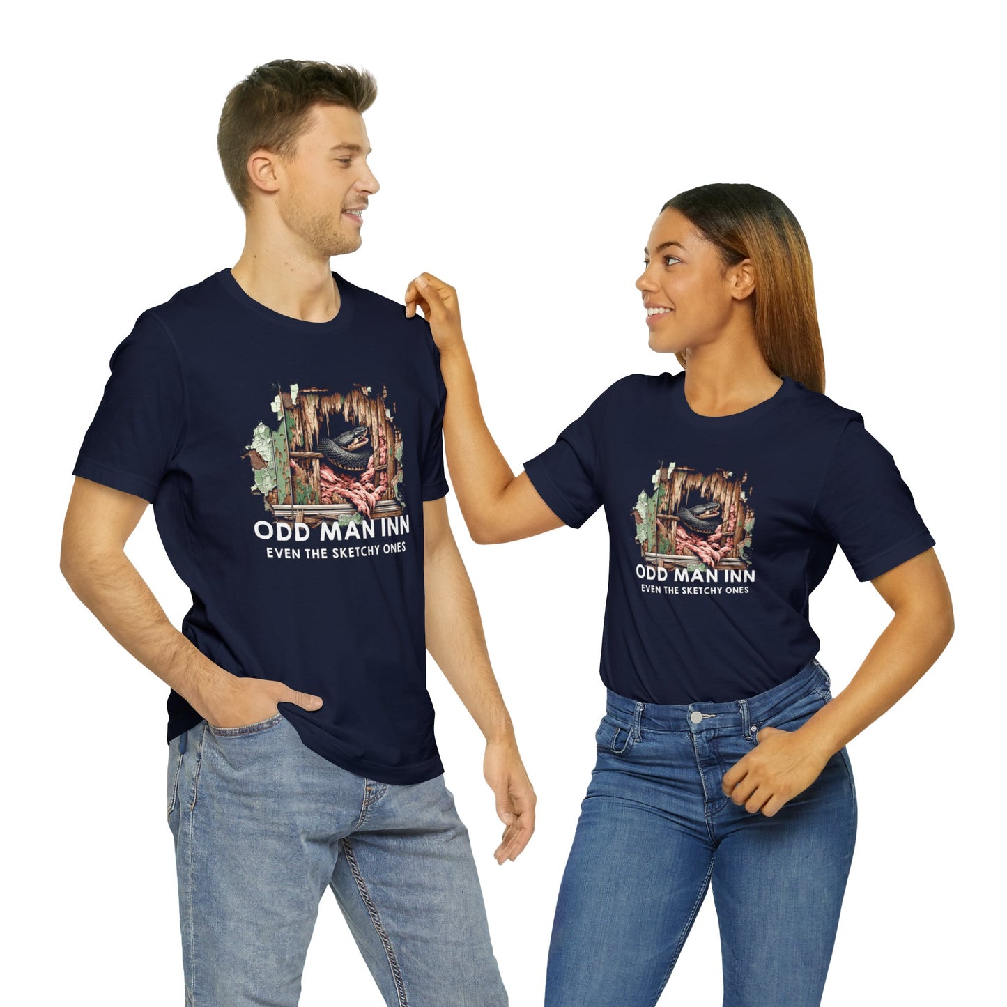 "Even the Sketchy Ones" T-Shirt with Cora the Snake