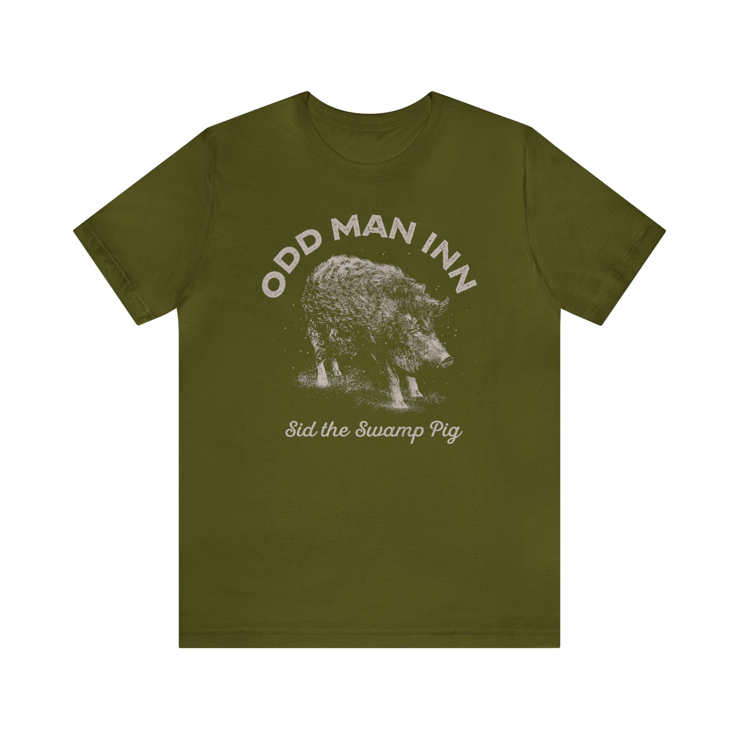 Sid the Swamp Pig 100% Cotton Unisex Tee (10 Colors)
