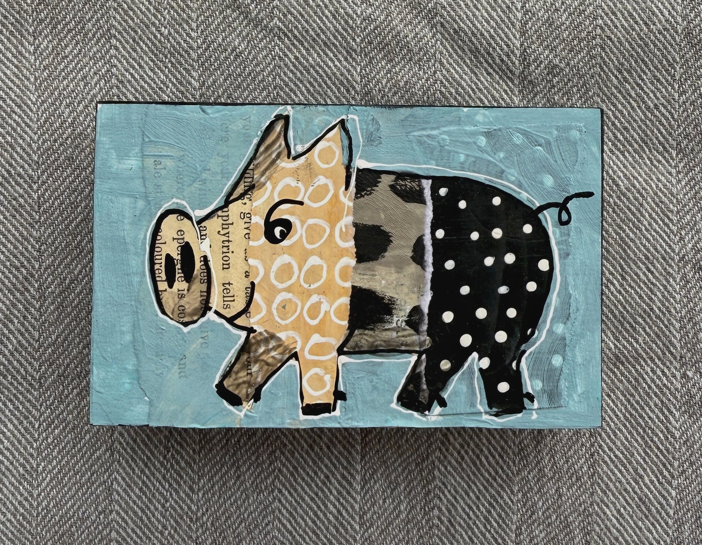 Collage Pig - Jimmy