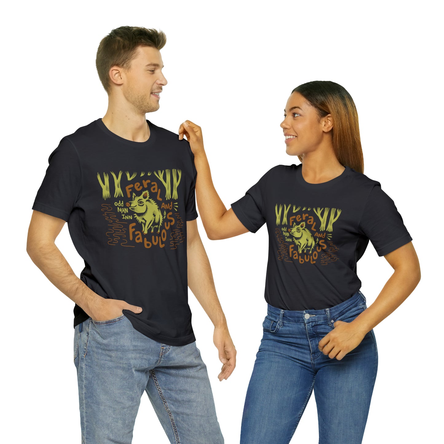Feral and Fabulous 100% Cotton Unisex Tee (5 Colors)