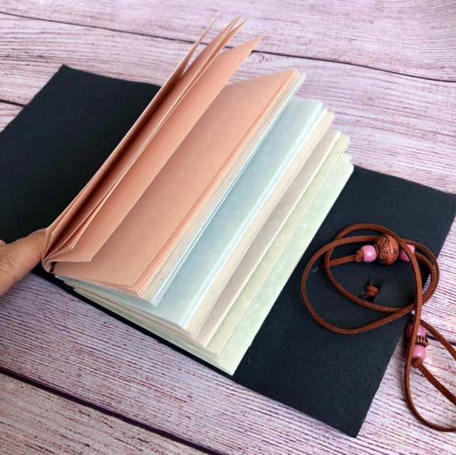Deep Burgundy Wrap-Around Journal