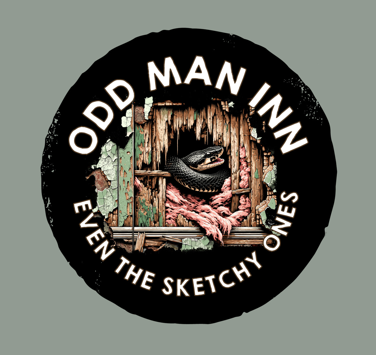 "Even the Sketchy Ones" Vinyl Sticker