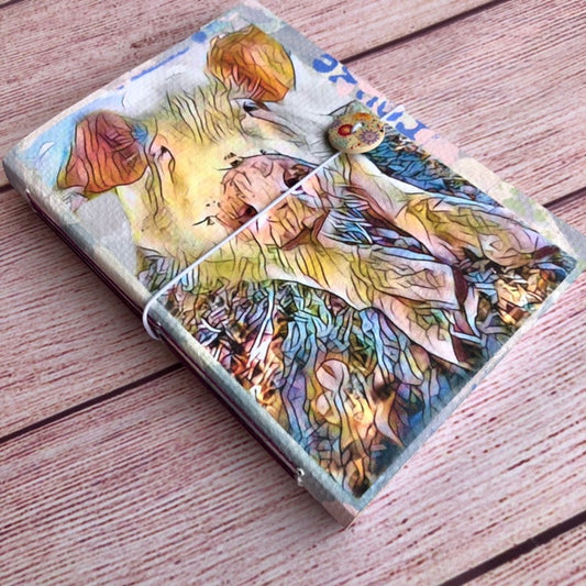 Sanctuary Babe Journal with Hand-painted Cover (Baby Carl)