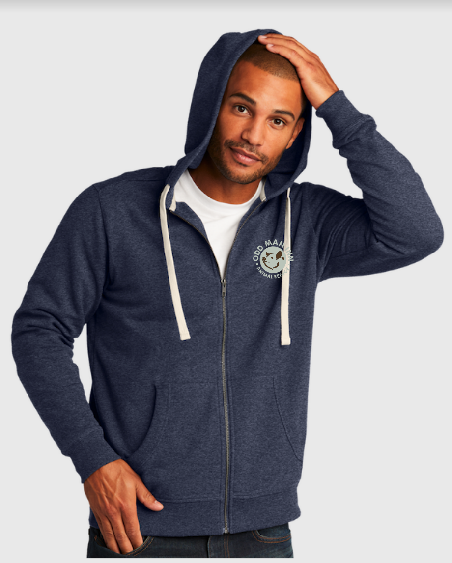 *NEW* 100% Recycled Full-zip Hooded Sweatshirt