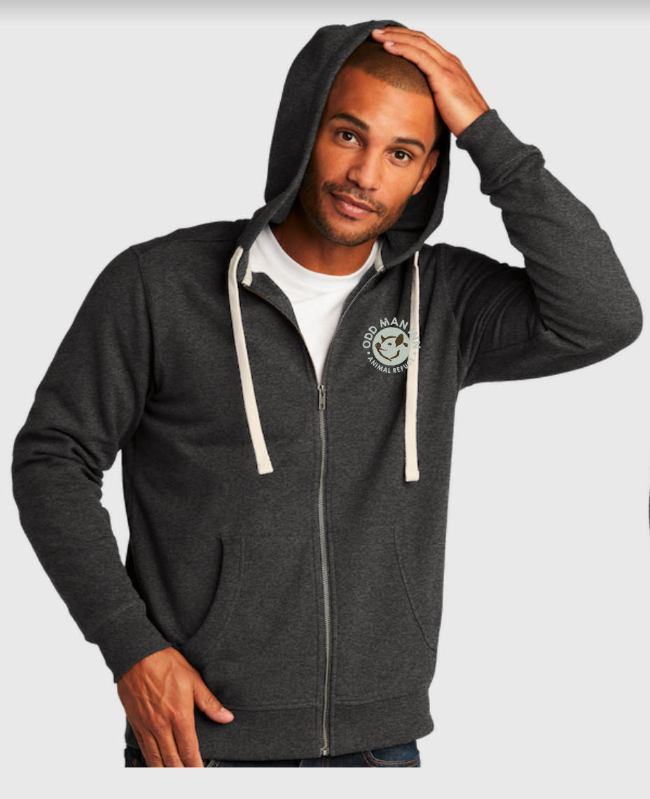 *NEW* 100% Recycled Full-zip Hooded Sweatshirt