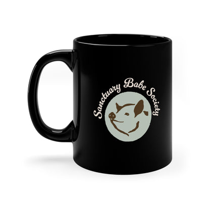 Sanctuary Babe Society Black Coffee Mug