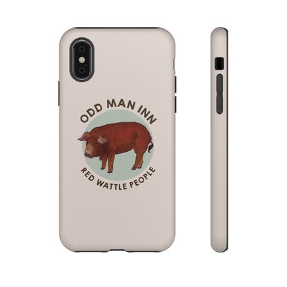 Red Wattle People Phone Case