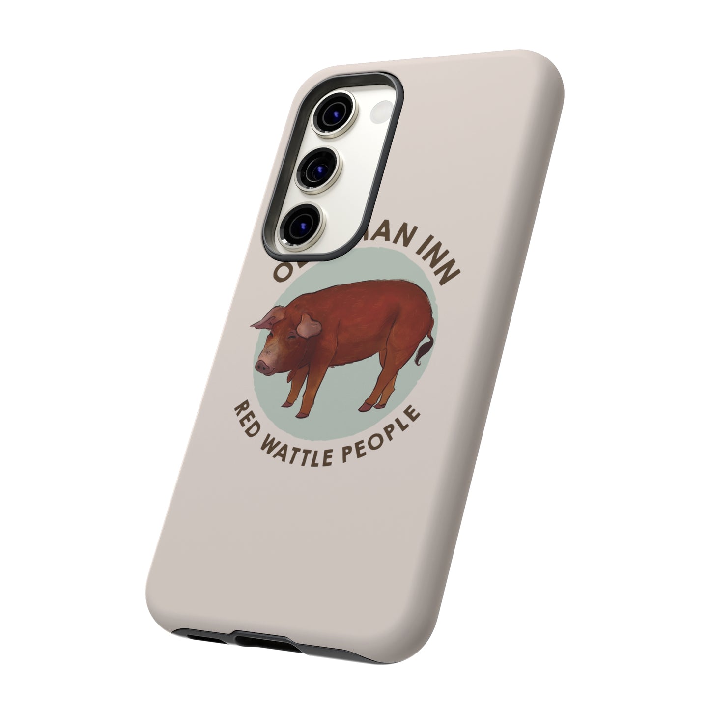 Red Wattle People Phone Case