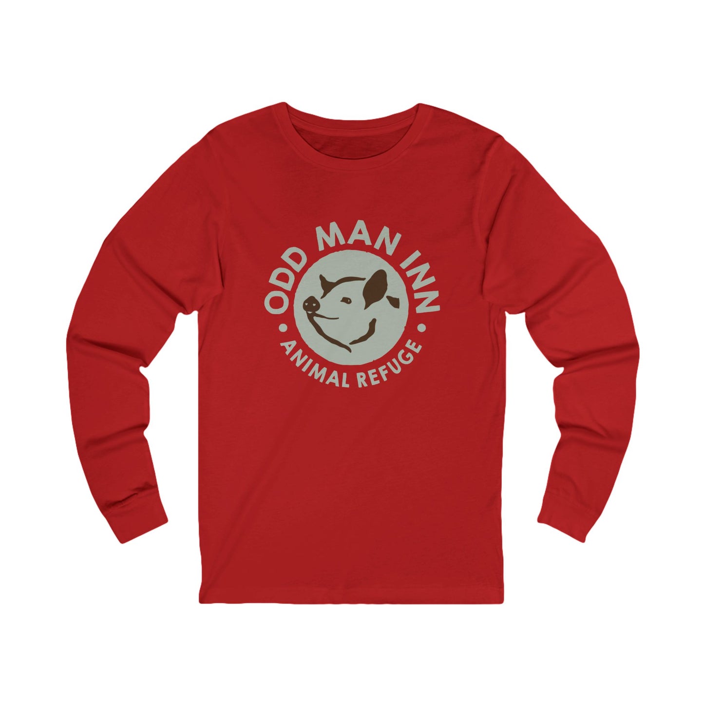 Everyday Jersey Long Sleeve Logo Tee (5+ color choices)
