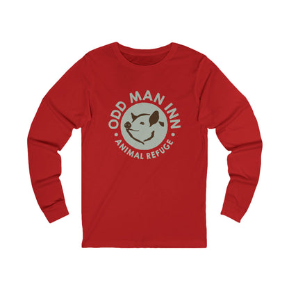 Everyday Jersey Long Sleeve Logo Tee (5+ color choices)