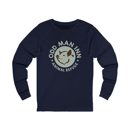Everyday Jersey Long Sleeve Logo Tee (5+ color choices)