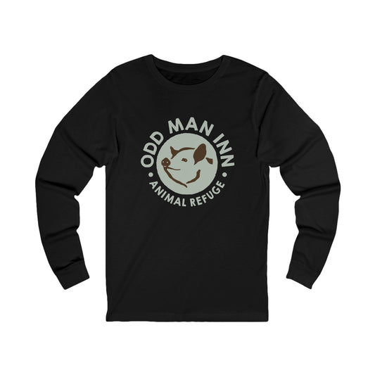 Everyday Jersey Long Sleeve Logo Tee (5+ color choices)