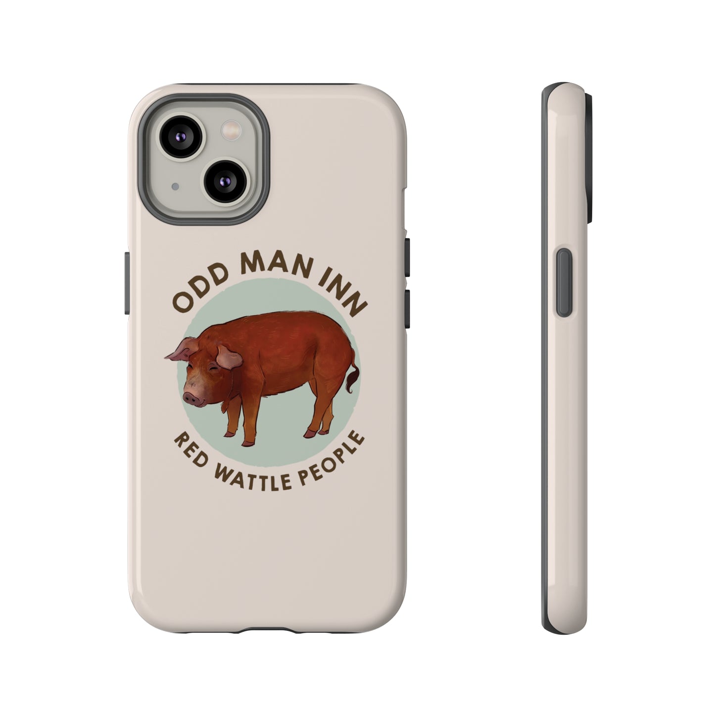 Red Wattle People Phone Case