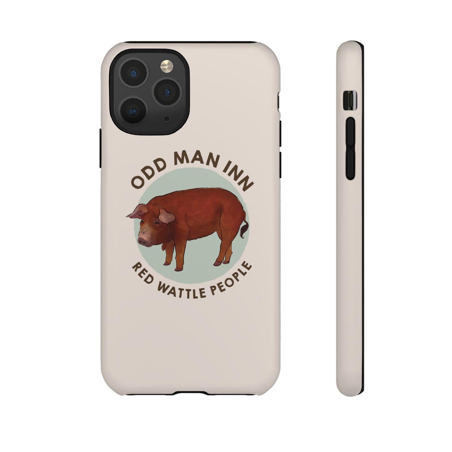 Red Wattle People Phone Case