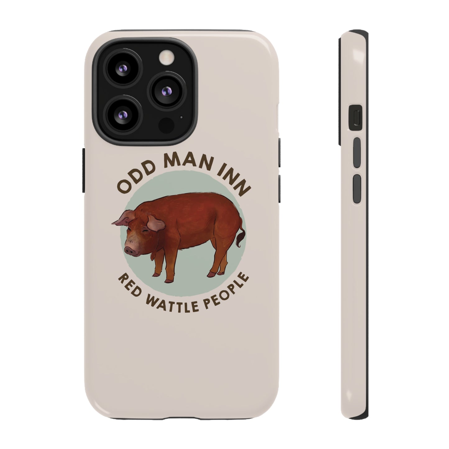 Red Wattle People Phone Case