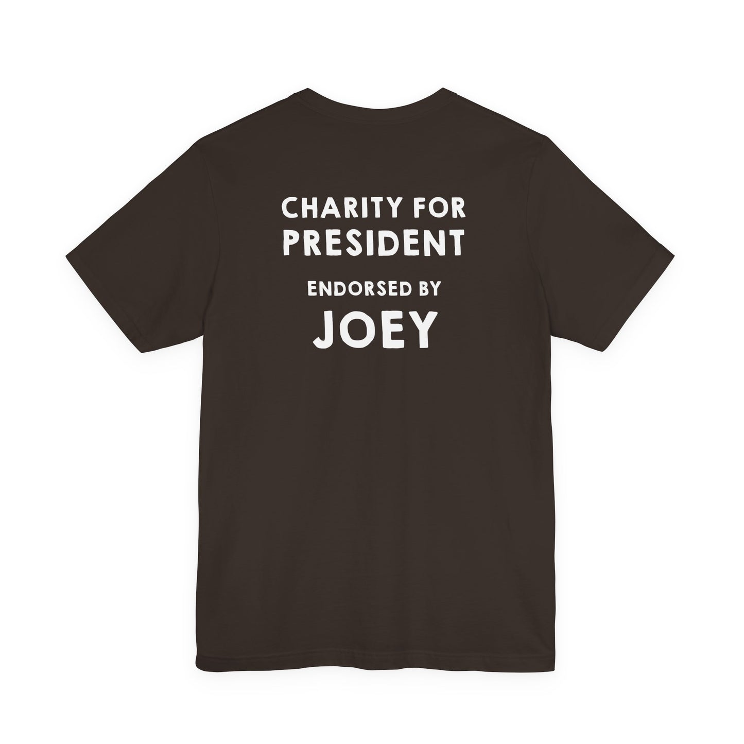Official Team Charity Campaign Tee — (Personalizable “Endorsed By” Back)