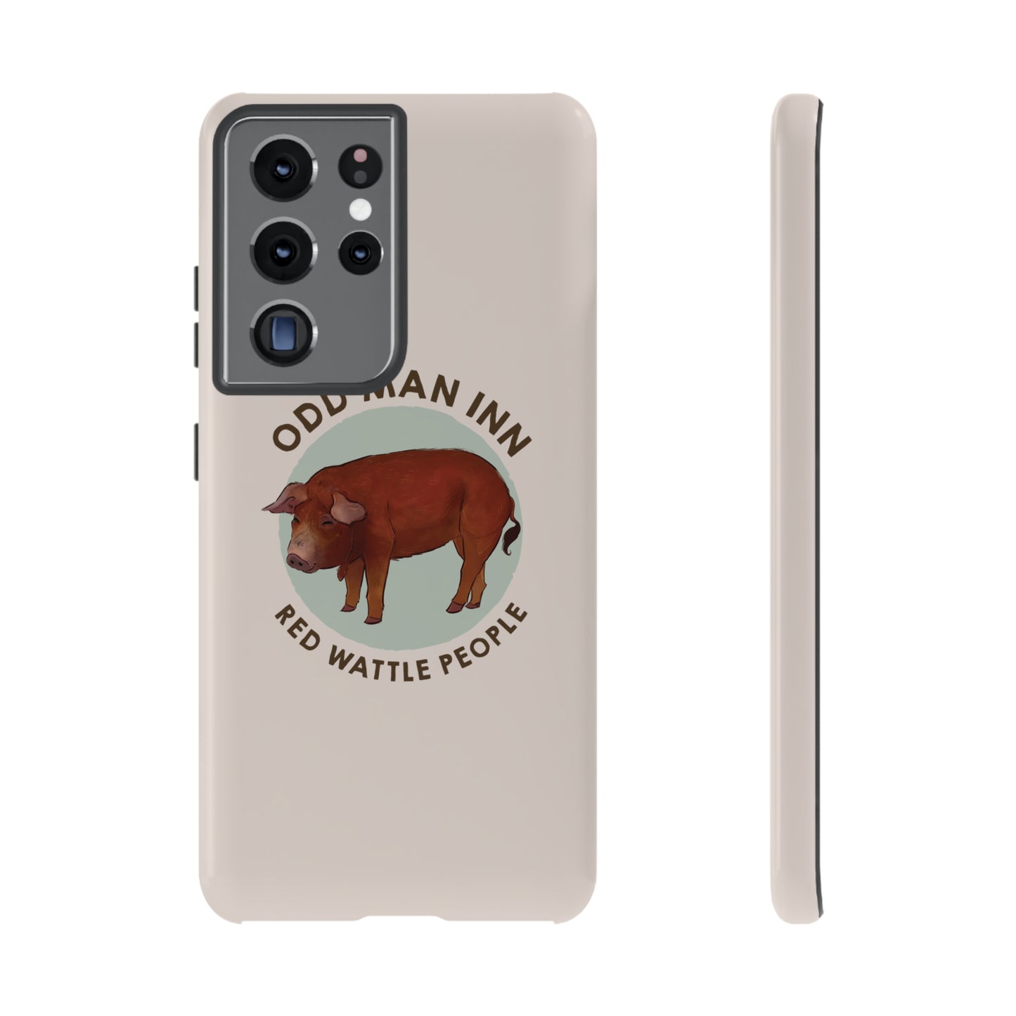 Red Wattle People Phone Case