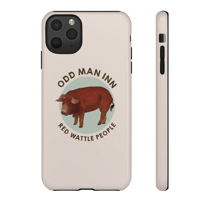 Red Wattle People Phone Case