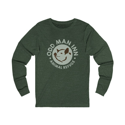 Everyday Jersey Long Sleeve Logo Tee (5+ color choices)