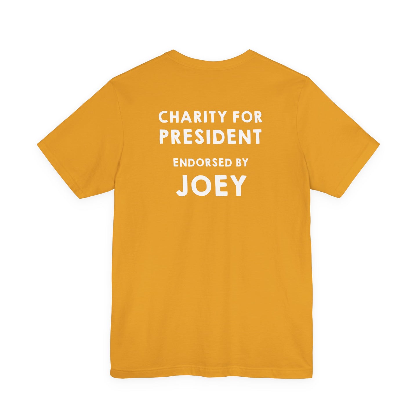 Official Team Charity Campaign Tee — (Personalizable “Endorsed By” Back)