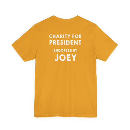 Official Team Charity Campaign Tee — (Personalizable “Endorsed By” Back)
