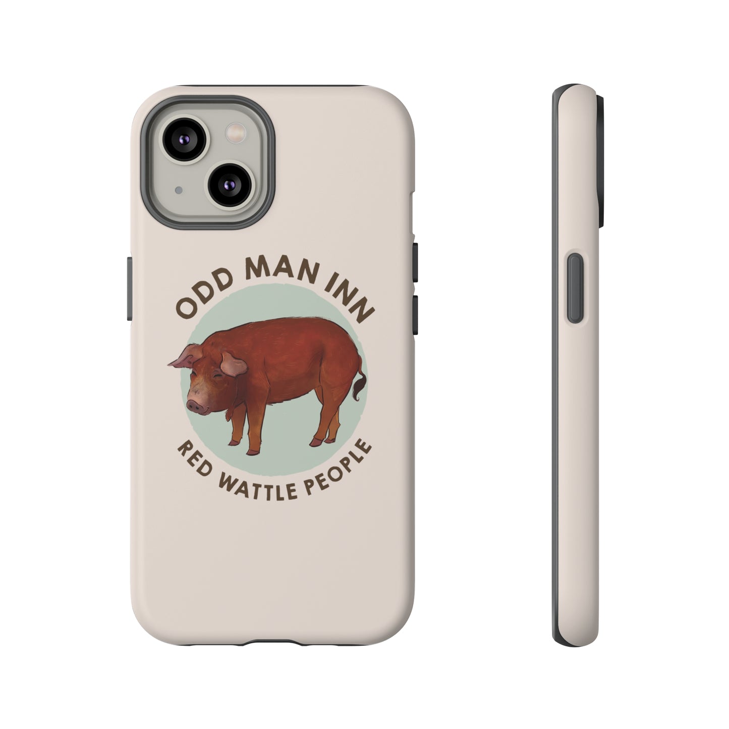 Red Wattle People Phone Case