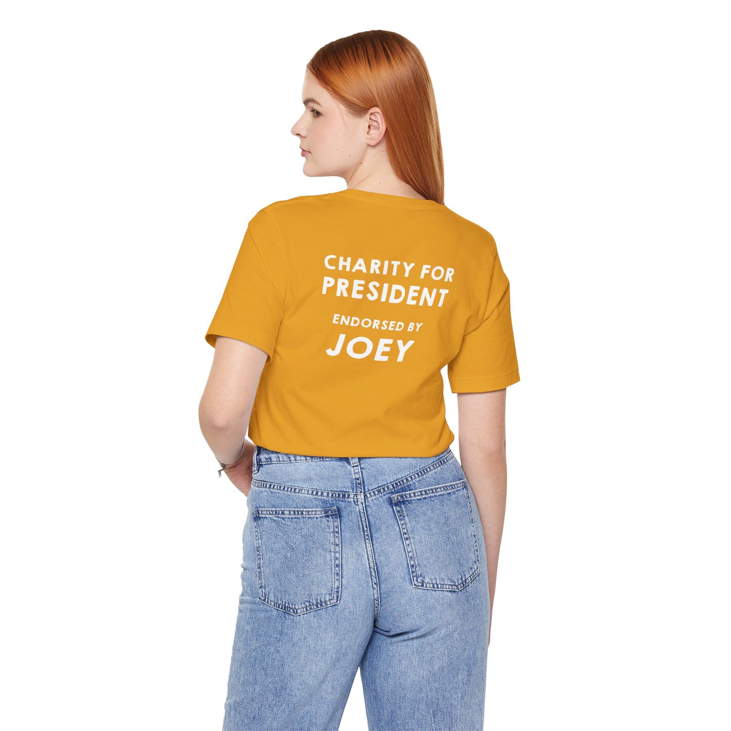 Official Team Charity Campaign Tee — (Personalizable “Endorsed By” Back)