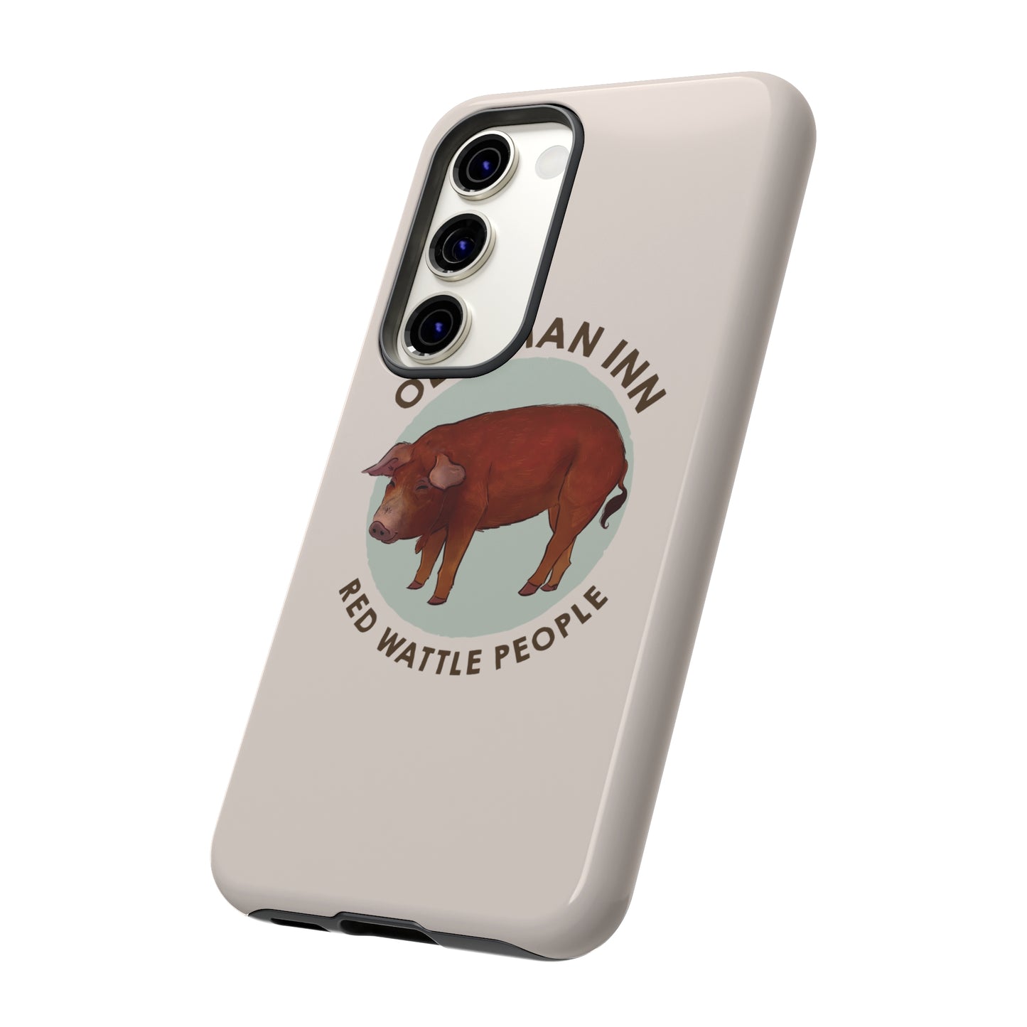 Red Wattle People Phone Case