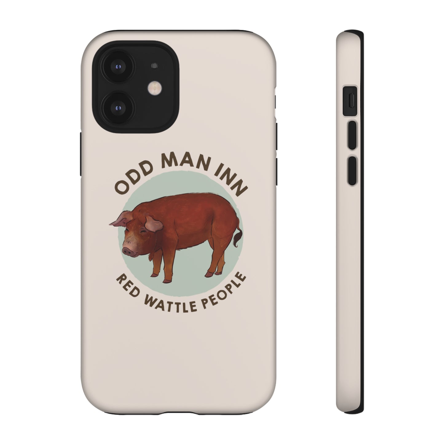 Red Wattle People Phone Case