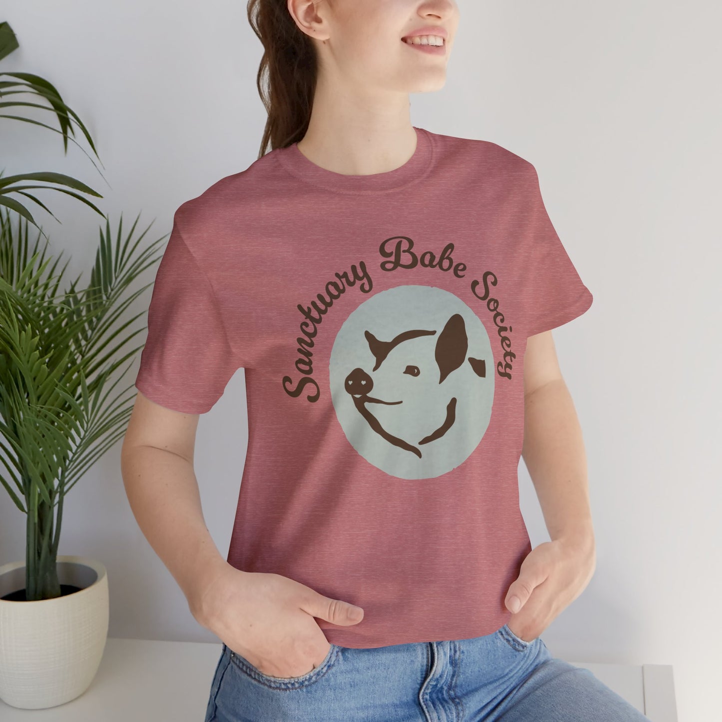 Sanctuary Babe Society T-Shirt (16 Colors; 100% Cotton)