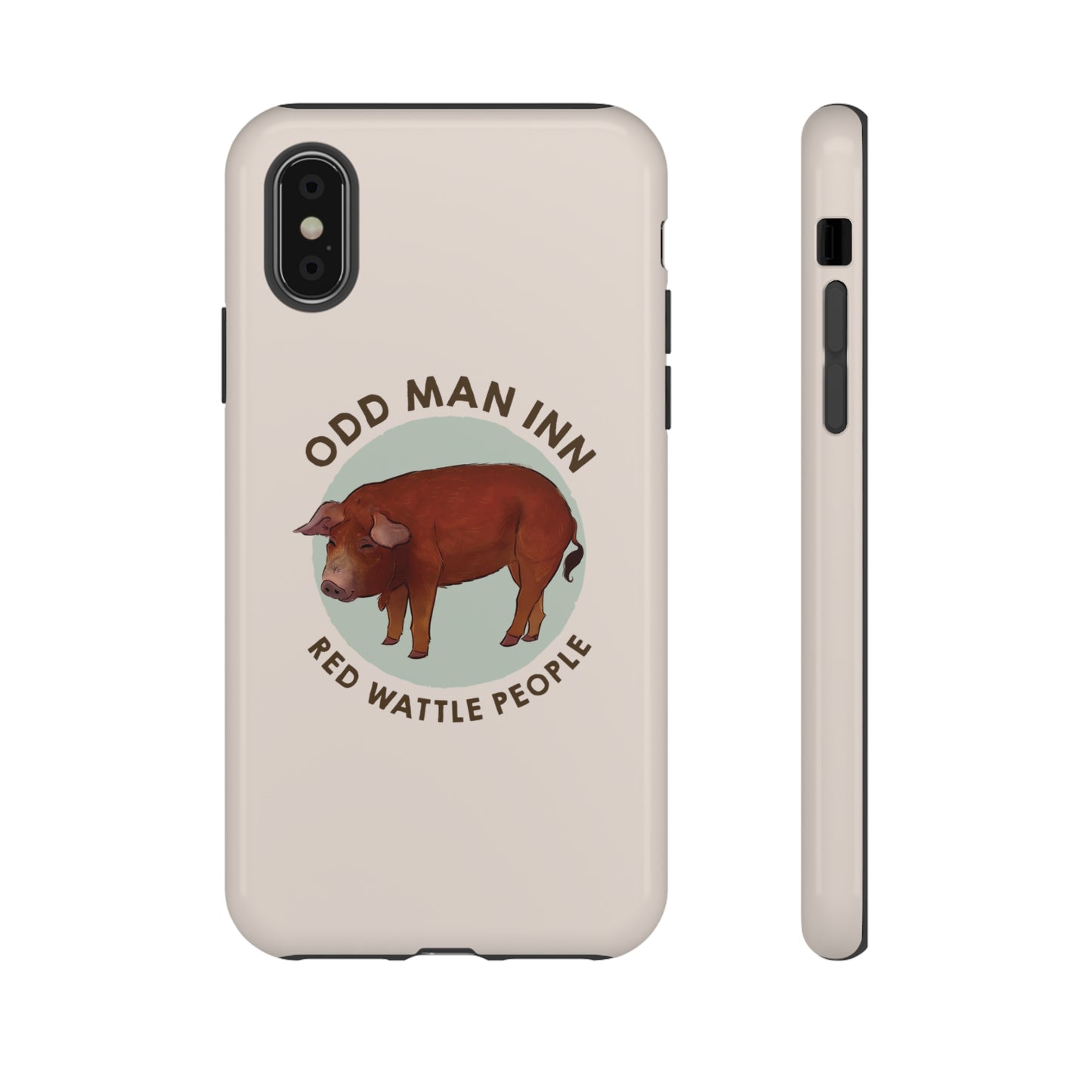 Red Wattle People Phone Case