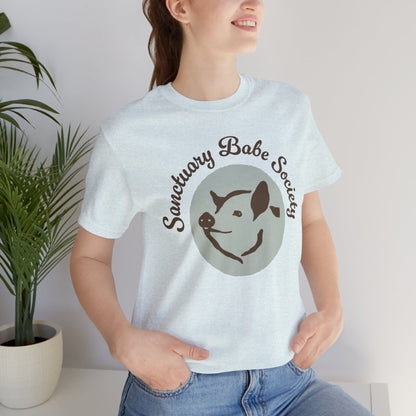 Sanctuary Babe Society T-Shirt (16 Colors; 100% Cotton)