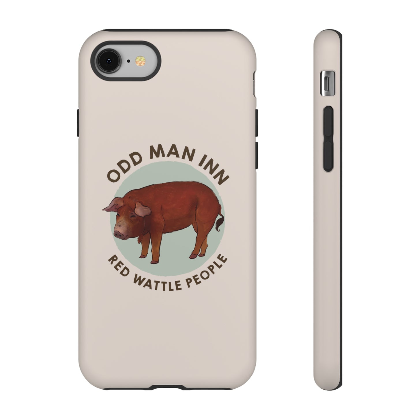 Red Wattle People Phone Case