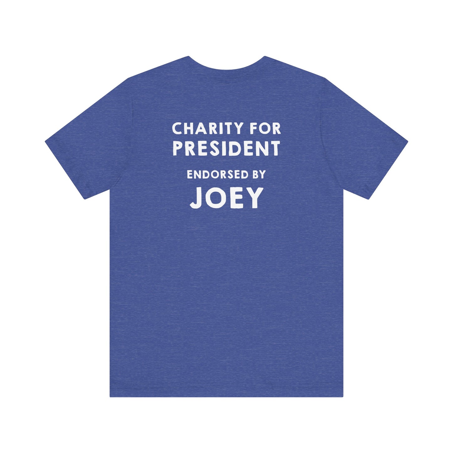 Official Team Charity Campaign Tee — (Personalizable “Endorsed By” Back)