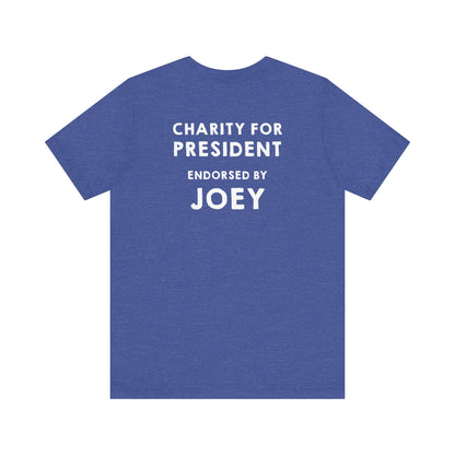 Official Team Charity Campaign Tee — (Personalizable “Endorsed By” Back)