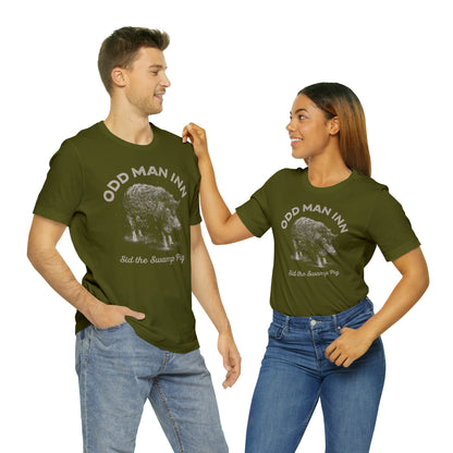 Sid the Swamp Pig 100% Cotton Unisex Tee (10 Colors)