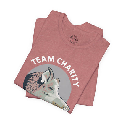 Official Team Charity Campaign Tee — (Personalizable “Endorsed By” Back)