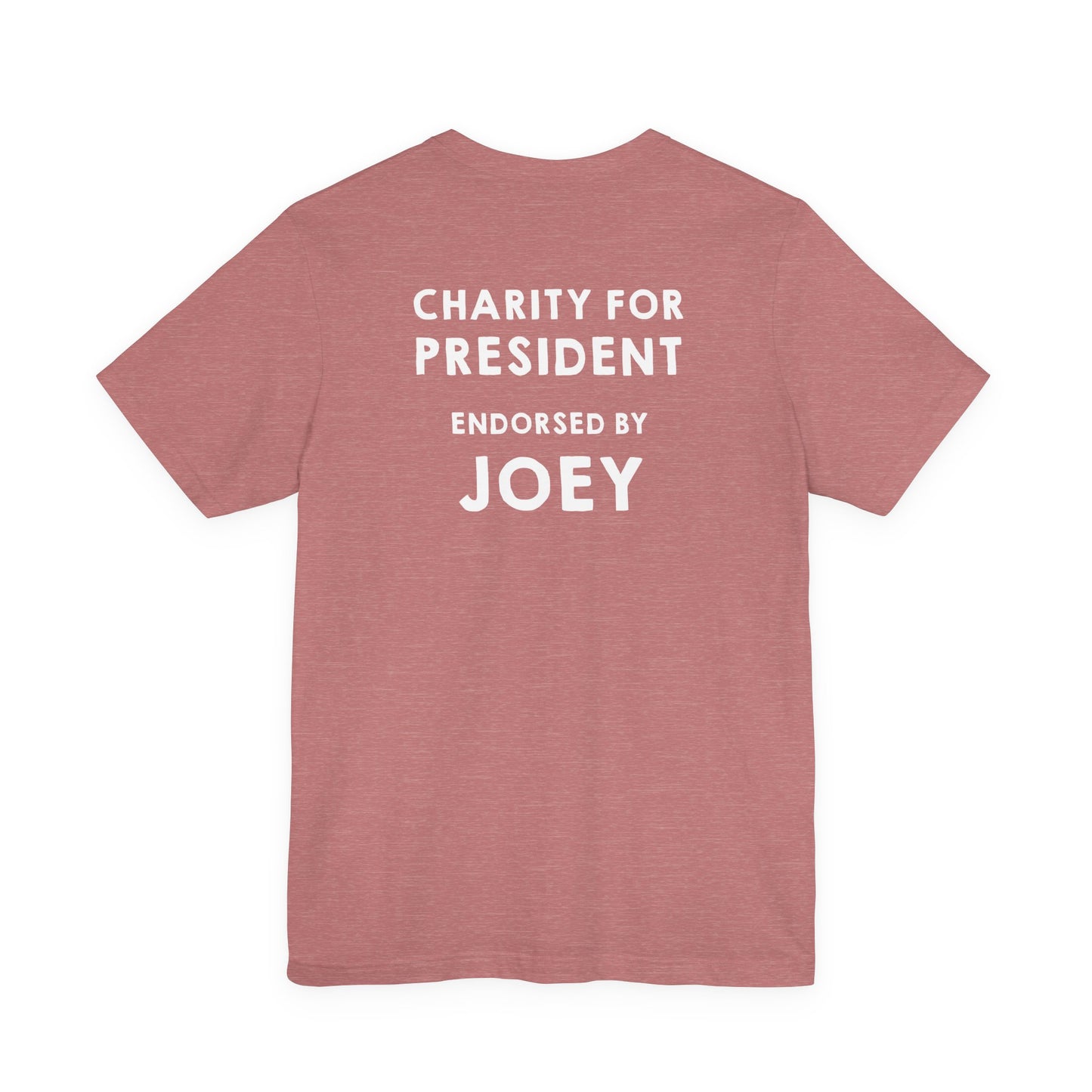 Official Team Charity Campaign Tee — (Personalizable “Endorsed By” Back)