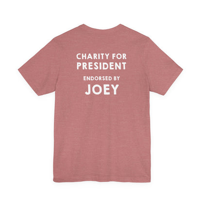 Official Team Charity Campaign Tee — (Personalizable “Endorsed By” Back)