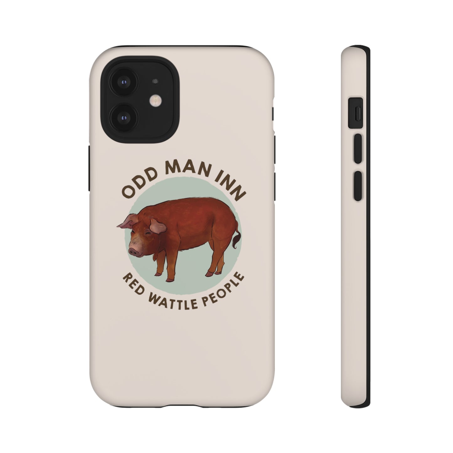 Red Wattle People Phone Case