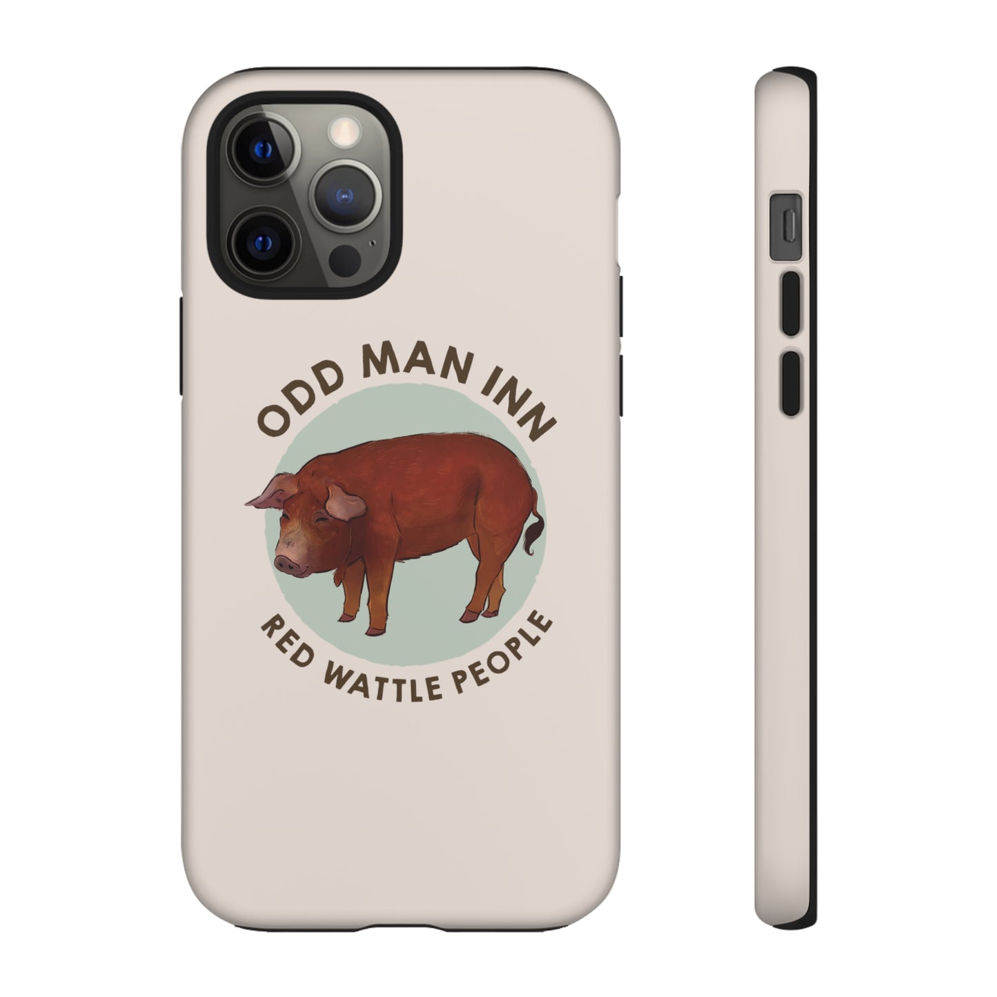 Red Wattle People Phone Case