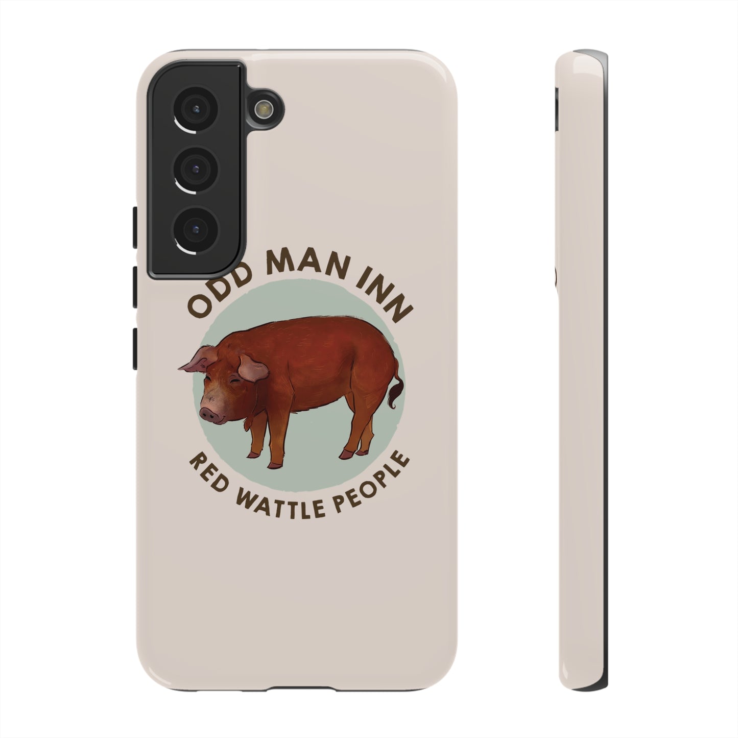 Red Wattle People Phone Case