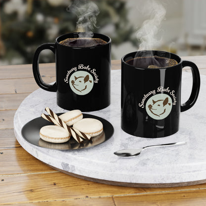 Sanctuary Babe Society Black Coffee Mug
