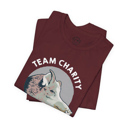 Official Team Charity Campaign Tee — (Personalizable “Endorsed By” Back)