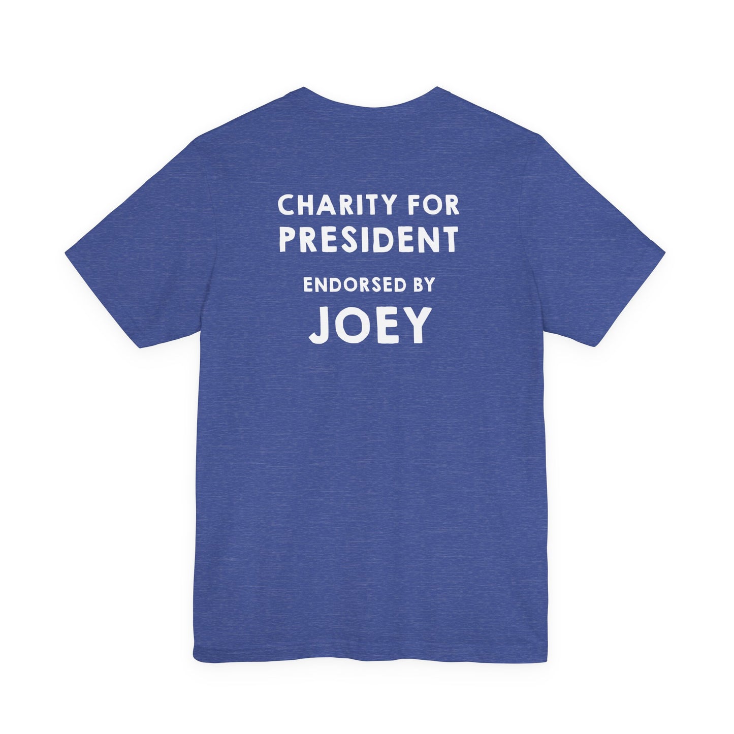 Official Team Charity Campaign Tee — (Personalizable “Endorsed By” Back)