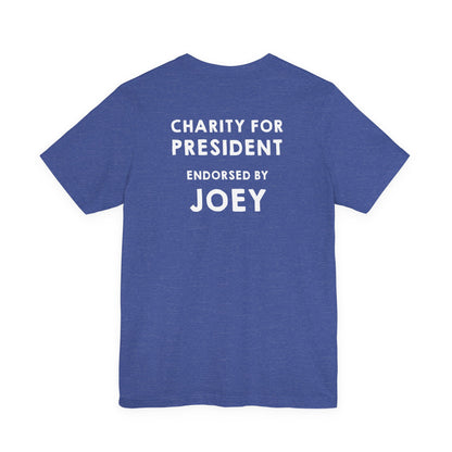 Official Team Charity Campaign Tee — (Personalizable “Endorsed By” Back)