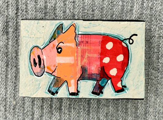 Collage Pig - Nora