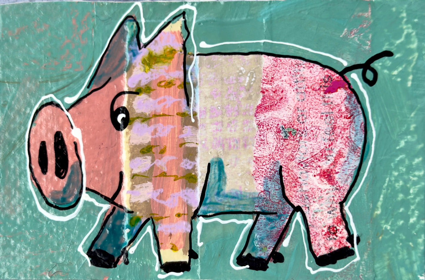 Collage Pig - Dash