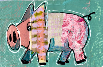Collage Pig - Dash